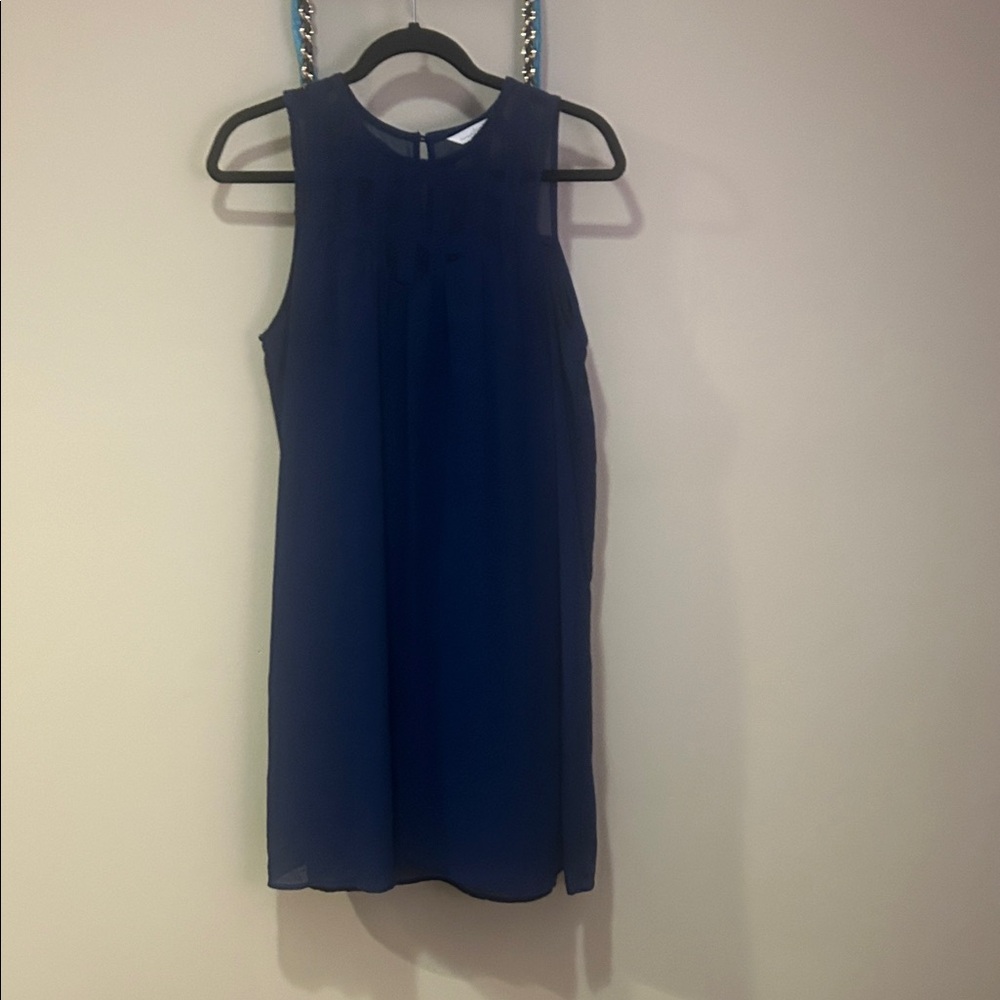Charming Charlie Deep Blue Dress